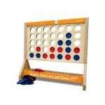 Giant Fast Four Game With 4 Color Logo